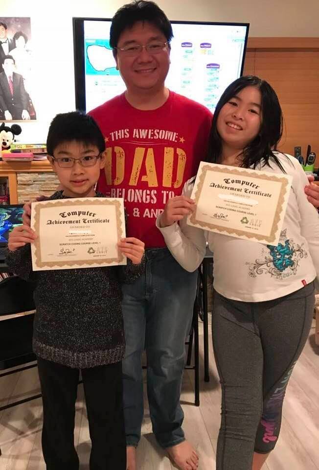 Congratulation First Graduate - American Young Coder